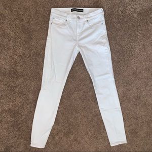 Express white jeggings